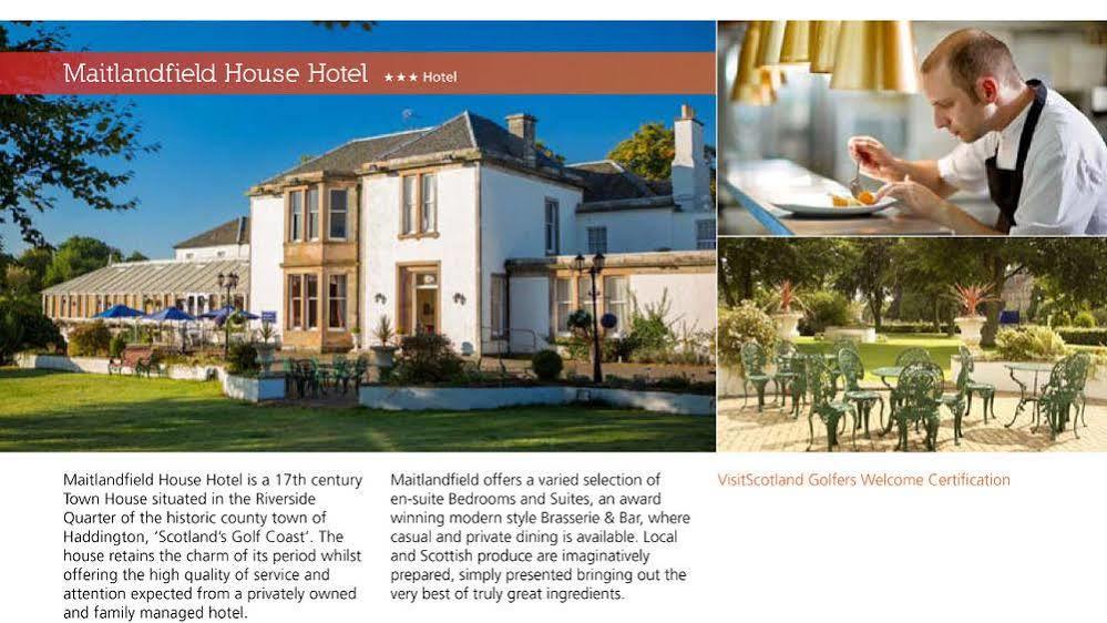 Maitlandfield House Hotel Haddington Buitenkant foto